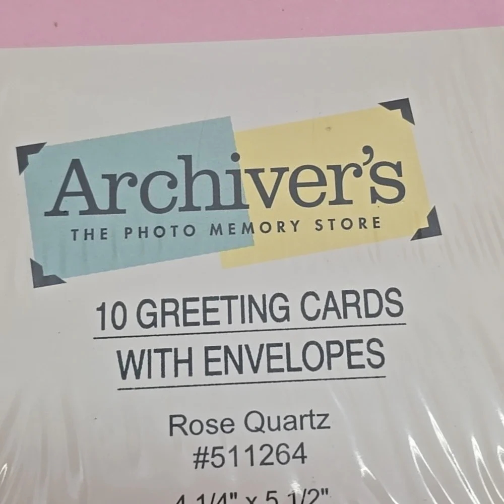 Lot of 4 Archivers 10 Greeting Cards w/Envelopes Printed Notecards & 6 Cards w/E